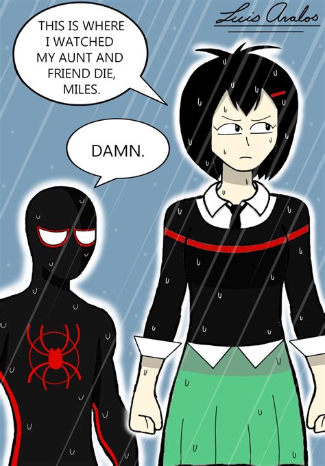 does peni parker like miles|Spider